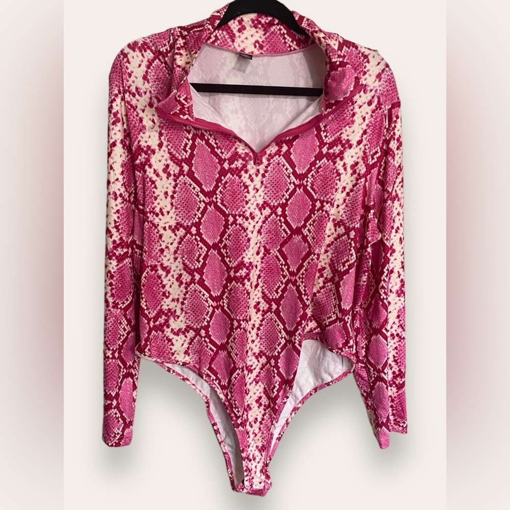 Plus size bodysuit